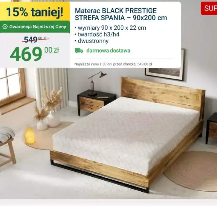materac piankowy