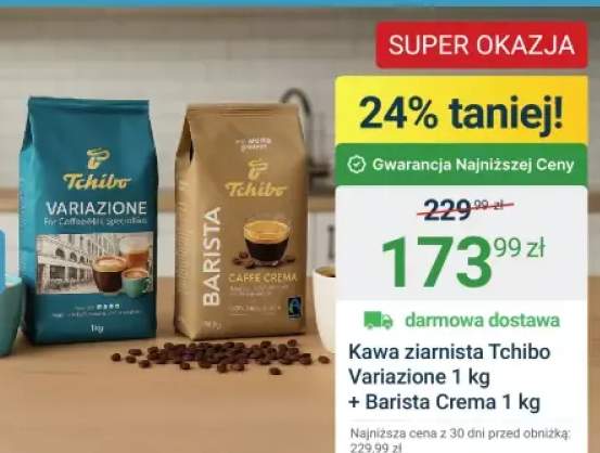 kawa ziarnista