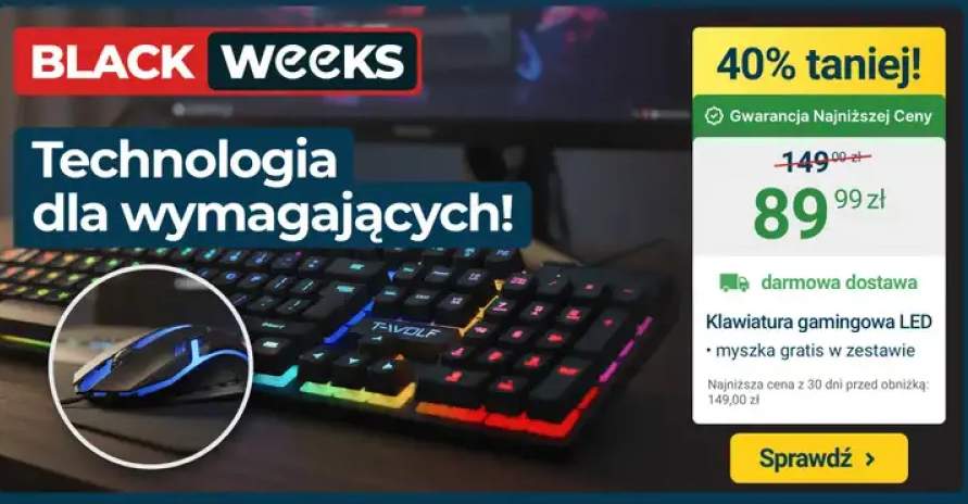 klawiatura dla graczy