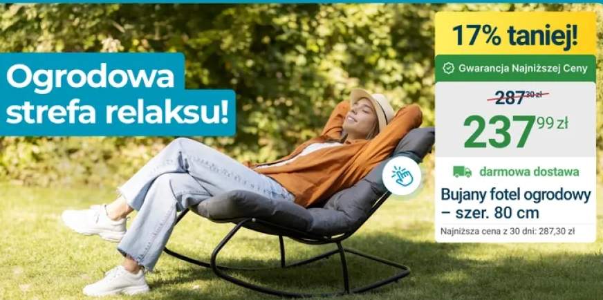 fotel ogrodowy
